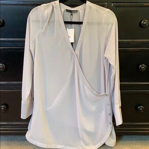 Light grey blouse
